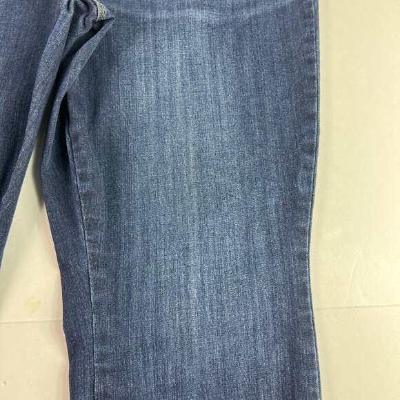 Judy Blue Jeans Women's Plus 38x26* Skinny Pull On High Rise Blue Denim Tag 20W - Picture 4 of 16